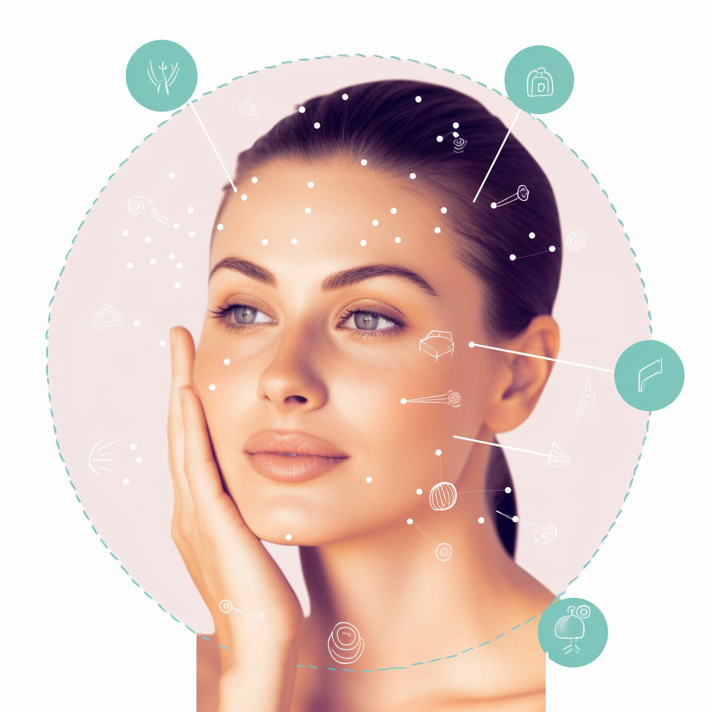CBD Skincare Routine with Woman