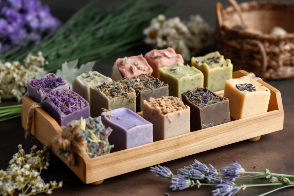 Soap Curing on a Rack