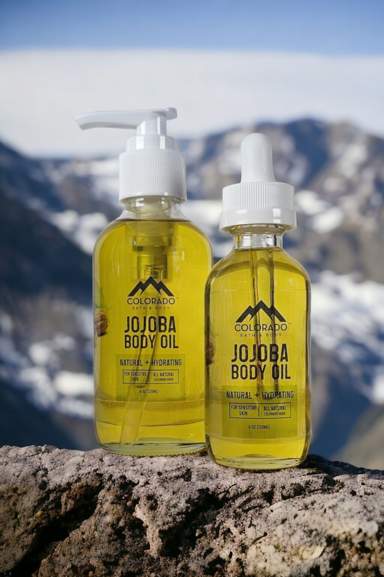 Jojoba Body Oil with Custom Scents | Hydrate & Soothe with CBD Option