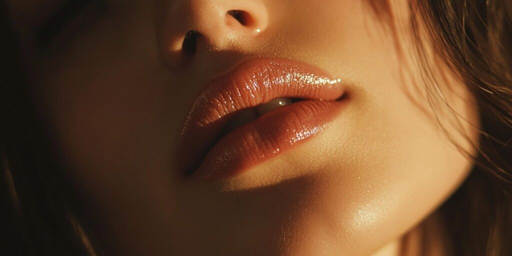Glossy Healthy Lips